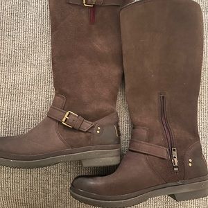 Ugg Tall Brown Riding Boots sz 7 1/2. Like New